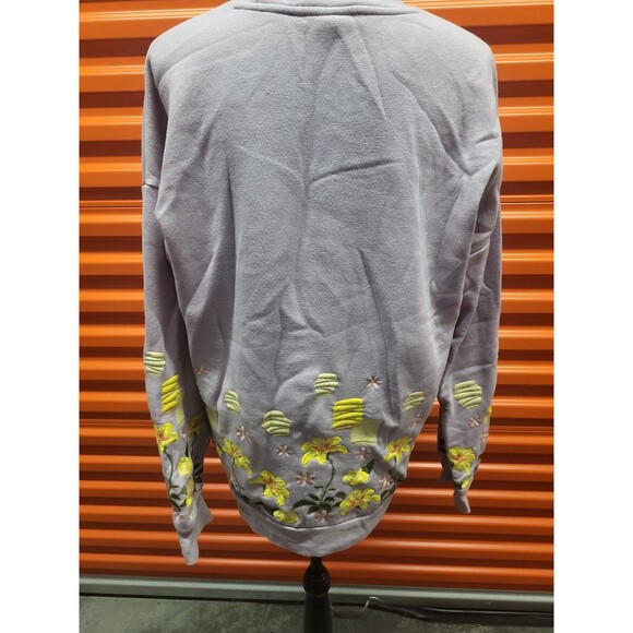 Disney Princess Tangled Rapunzel Embroidered Crewneck XL - Picture 5 of 6